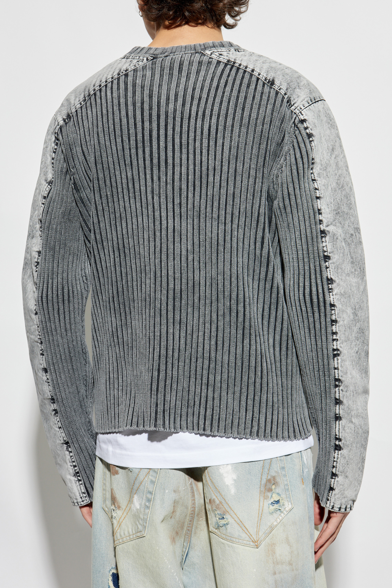 Grey Cardigan K-MATTY Diesel - Vitkac France